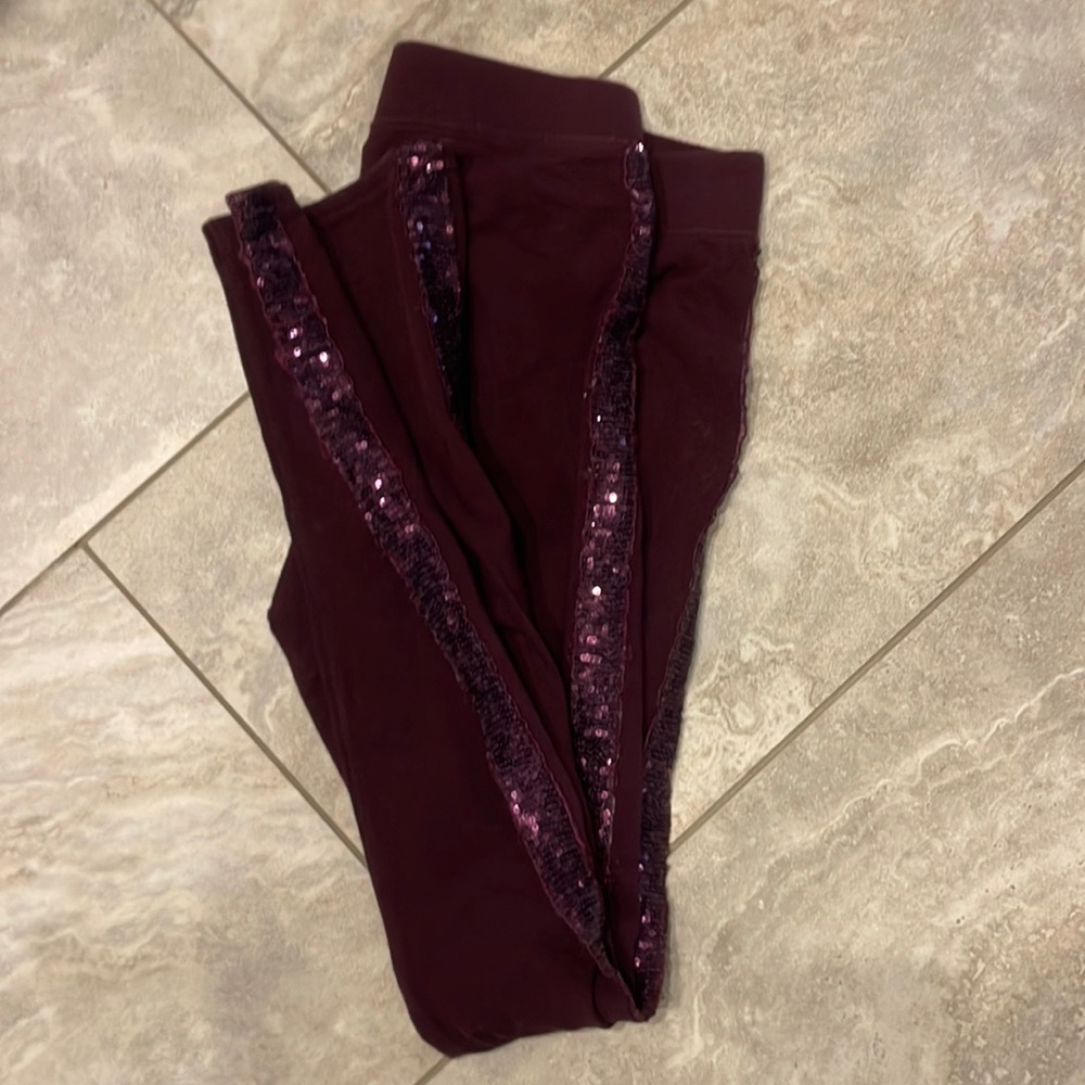 American Eagle sequin high rise leggings